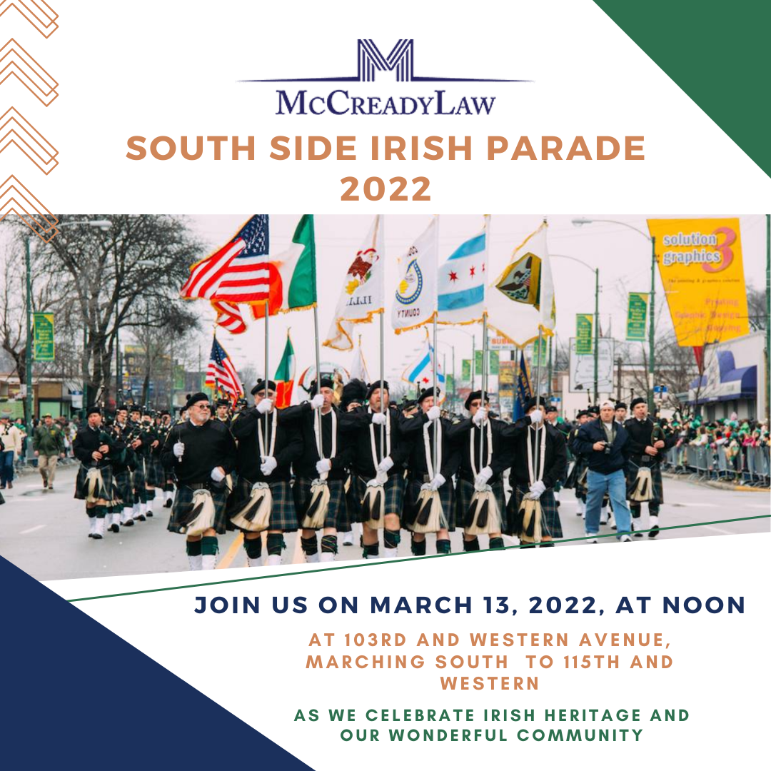 South Side Irish Parade 2022 McCready Law